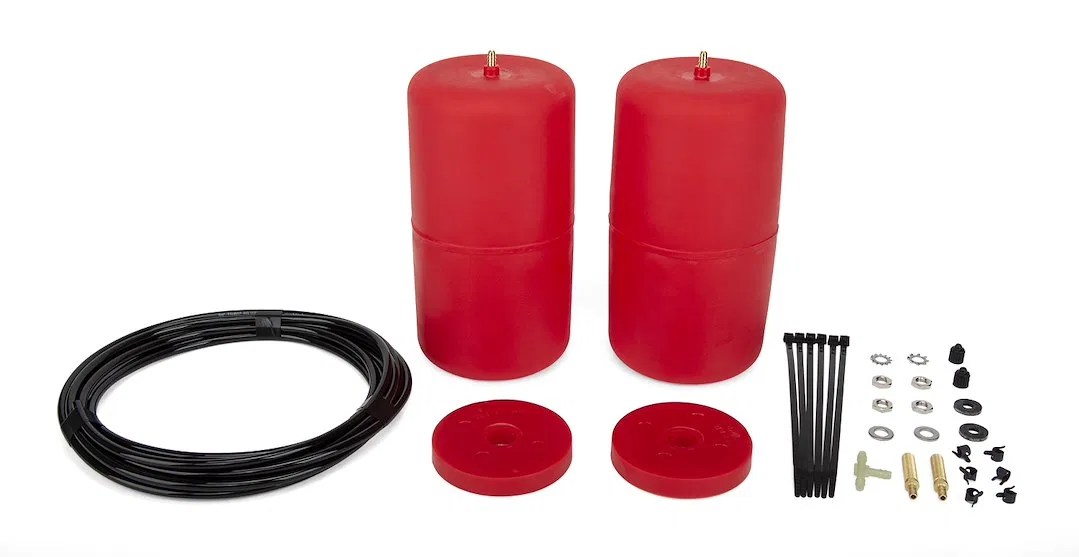 60855 – AIR LIFT Helper Spring Kit, Air Spring Inside Coil Spring Mount Up To 1000 Pounds Of Leveling Capacity Air Ad...